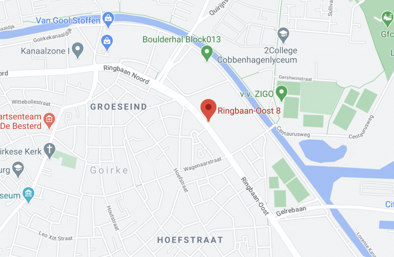 Route naar Psychologiepraktijk Van Leuken Tilburg